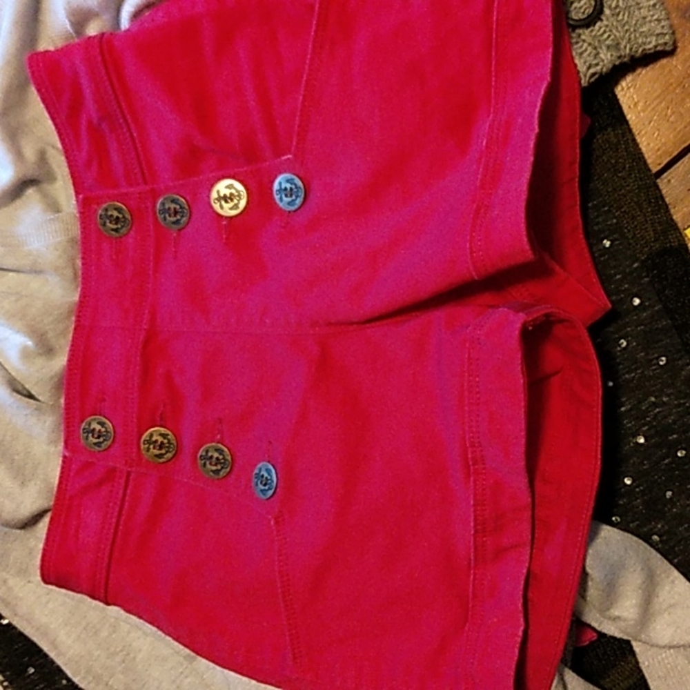 Express Sailor shorts w/ Anchor Buttons